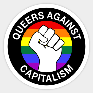 Queers Against Capitalism Sticker